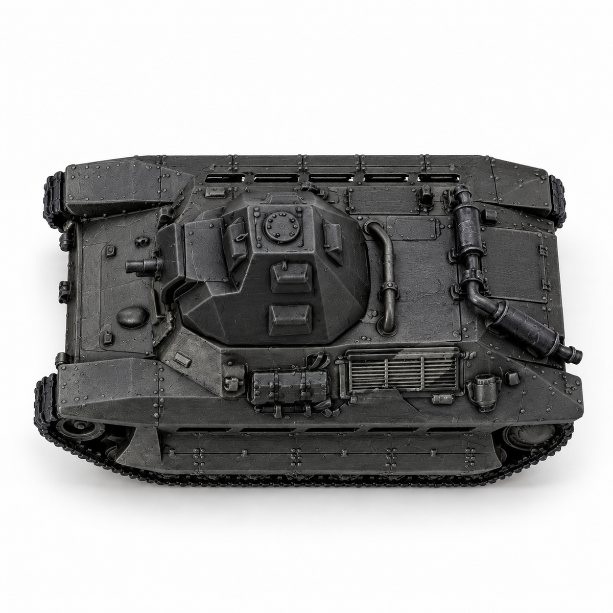 SSMODEL 1/72 1/144 Multi-Scale FCM 36 French Light Tank WWII Resin Model TSS1286 — detail view 4