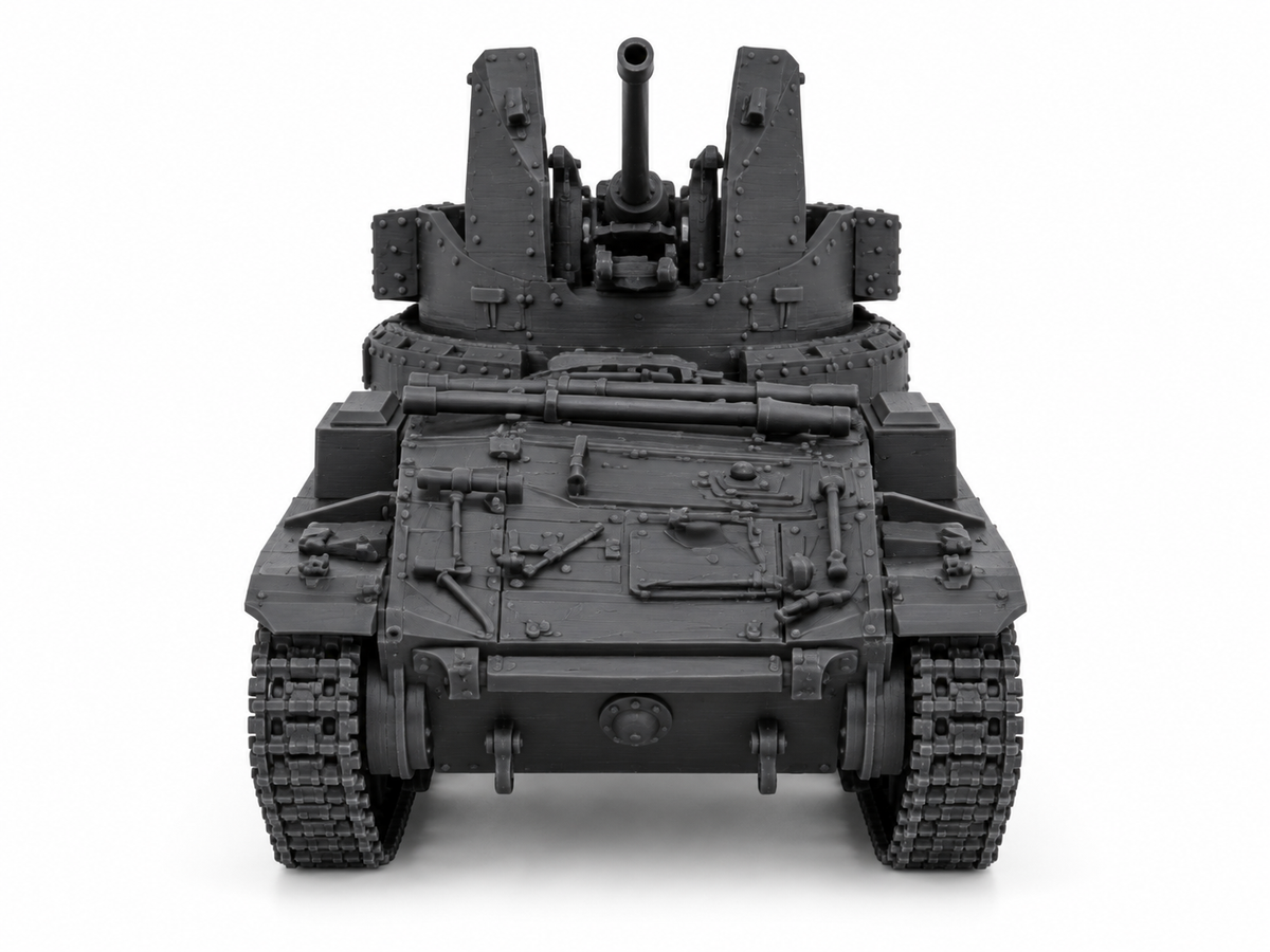 SSMODEL 1/72 1/144 Multi Scale AM19 MGMC Tank Resin MODEL kit TSS0632 — detail view 3