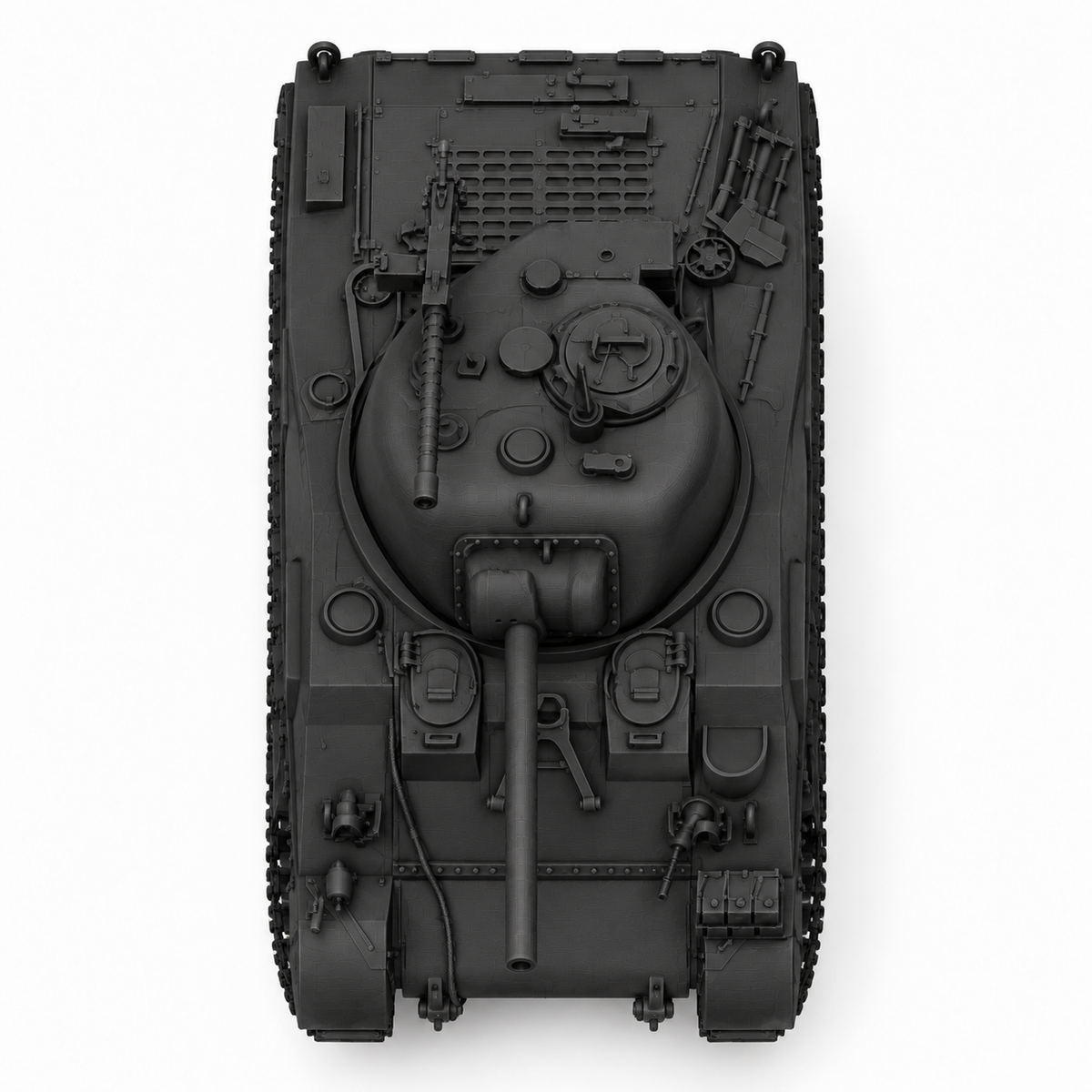 SSMODEL1/72 1/144 Multi-Scale Sherman III UK Medium Tank Resin MODEL KIT TSS0212 — detail view 4