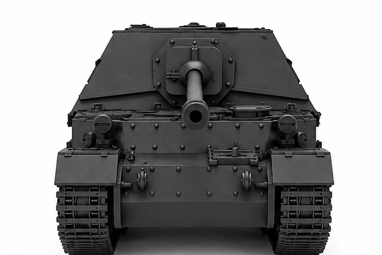 SSMODEL 1/72 1/144 Panzerjager Tiger P 8.8cm PaK 43/2 Tank MODEL kit TSS1337 — detail view 5