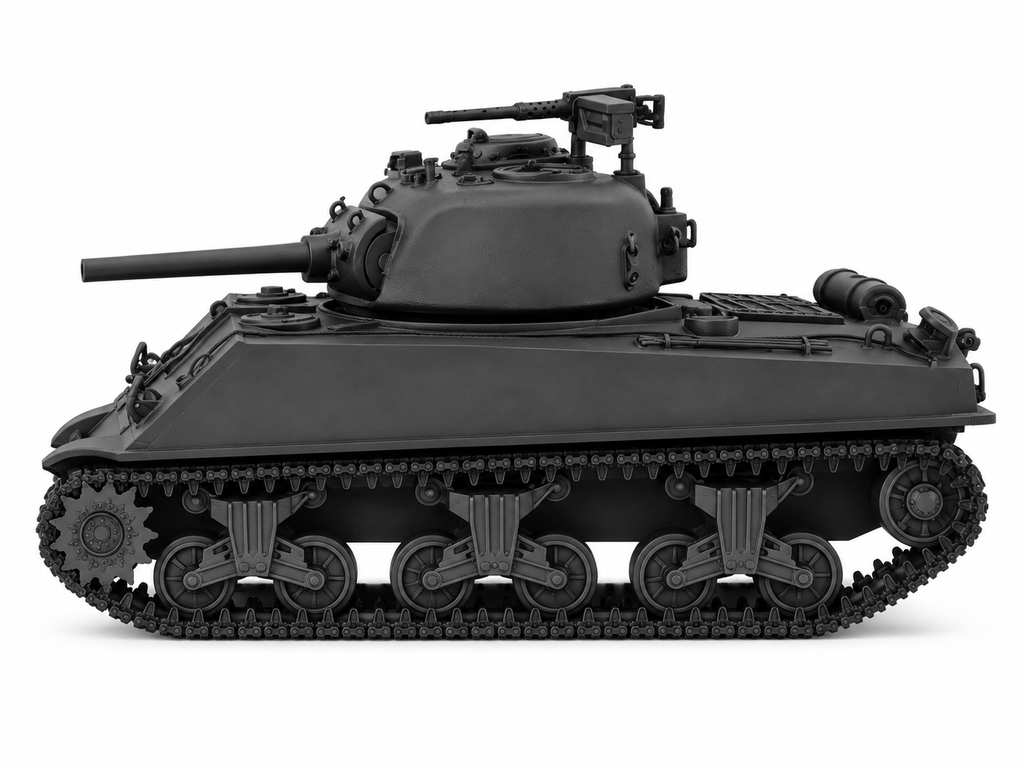 SSMODEL 1/72 1/144 Sherman M4A3 105/76mm howitzer version MODEL kit TSS1139