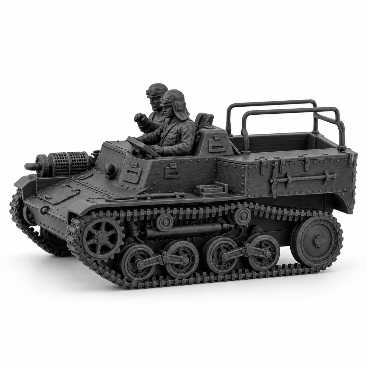 SSMODEL1/72 1/144 Multi-Scale WWII Japanese Tankmen Crew Set Resin Model TSS1002 — detail view 4