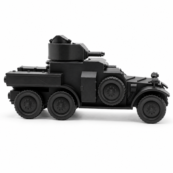 SSMODEL 1/72 1/144 Multi-Scale WWII British 6x4 Armoured Car Resin Model TSS1273