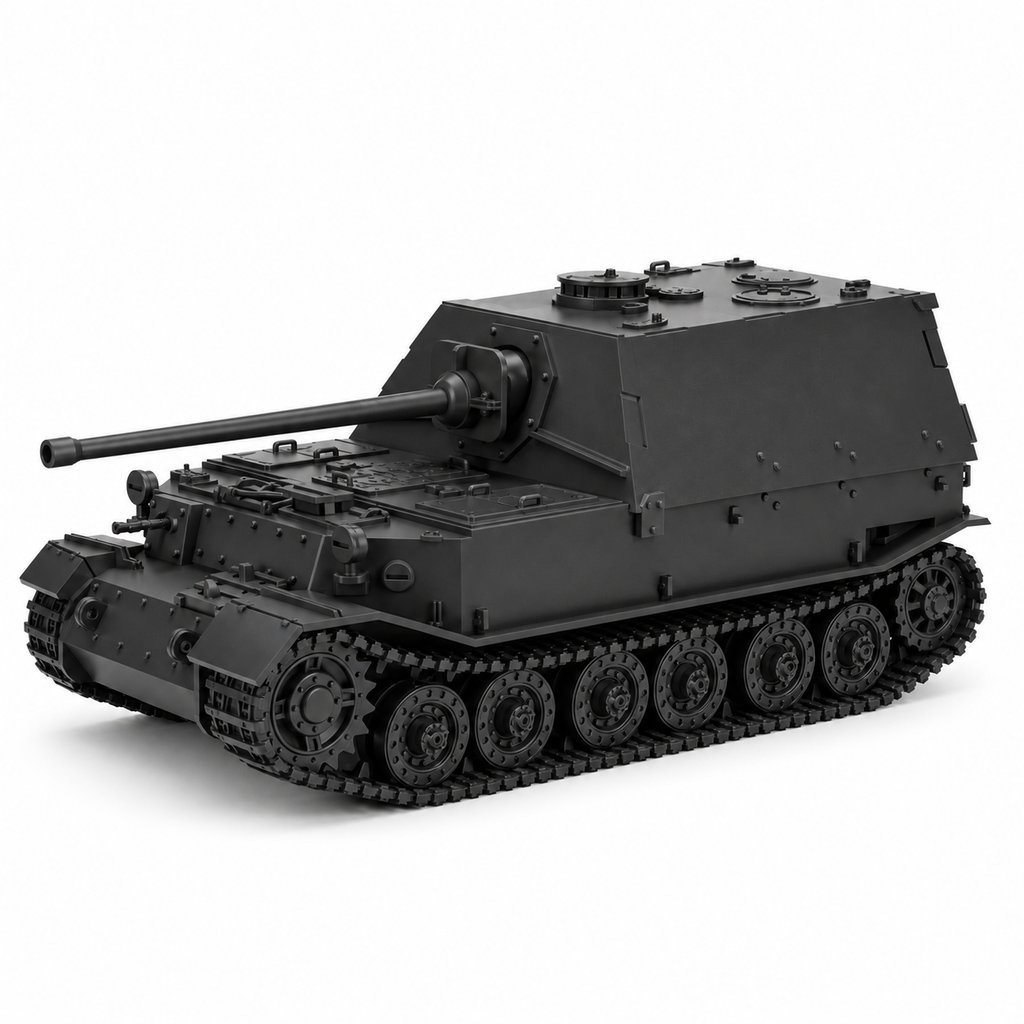SSMODEL 1/72 1/144 Panzerjager Tiger P 8.8cm PaK Elefant Resin MODEL KIT TSS0909