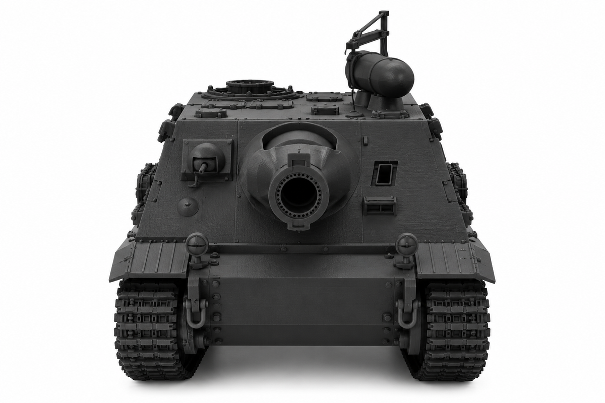 SSMODEL 1/72 1/144 Sturmtiger 38cm RW61 Sturmmorser Tiger standard Resin TSS0968 — detail view 2