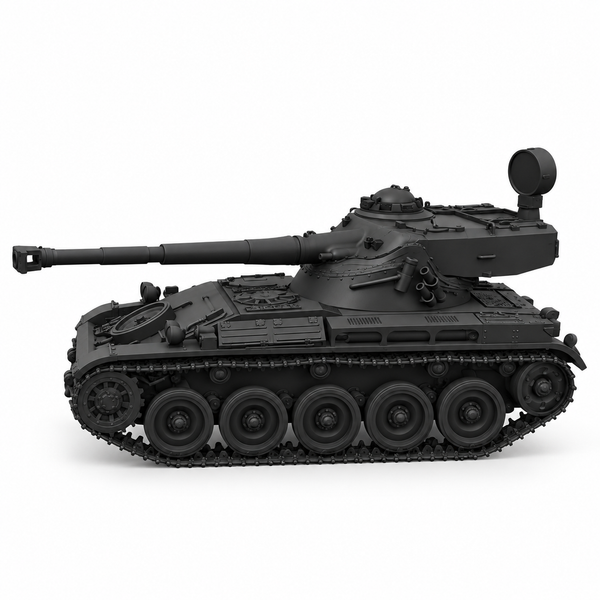 SSMODEL 1/72 1/144 Multi Scale ARL 44 French Postwar HeavyTank MODEL kit TSS0372
