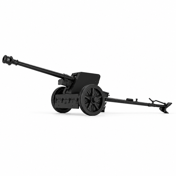 SSMODEL 1/72 1/144 Multi Scale Anti-tank 7.5cm PAK 40 Resin MODEL KIT TSS1409