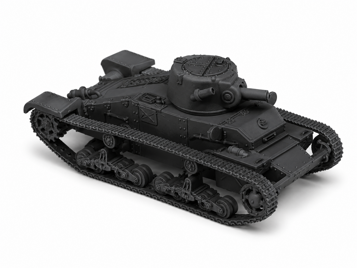 SSMODEL 1/72 1/144 Multi Scale Matilda I A11 Infantry Mark I Tank MODEL TSS1310 — detail view 13