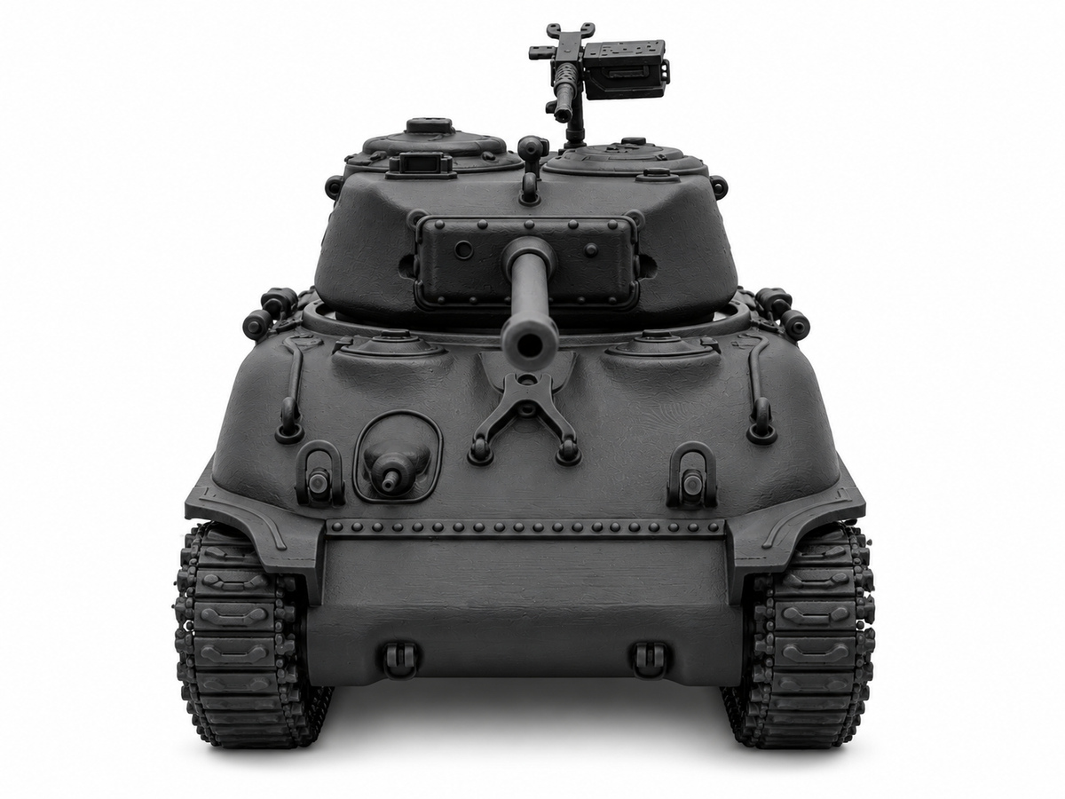 SSMODEL 1/72 1/144 Sherman M4A1 76mm cast hull US WW2 Tank MODEL kit TSS1138 — detail view 3