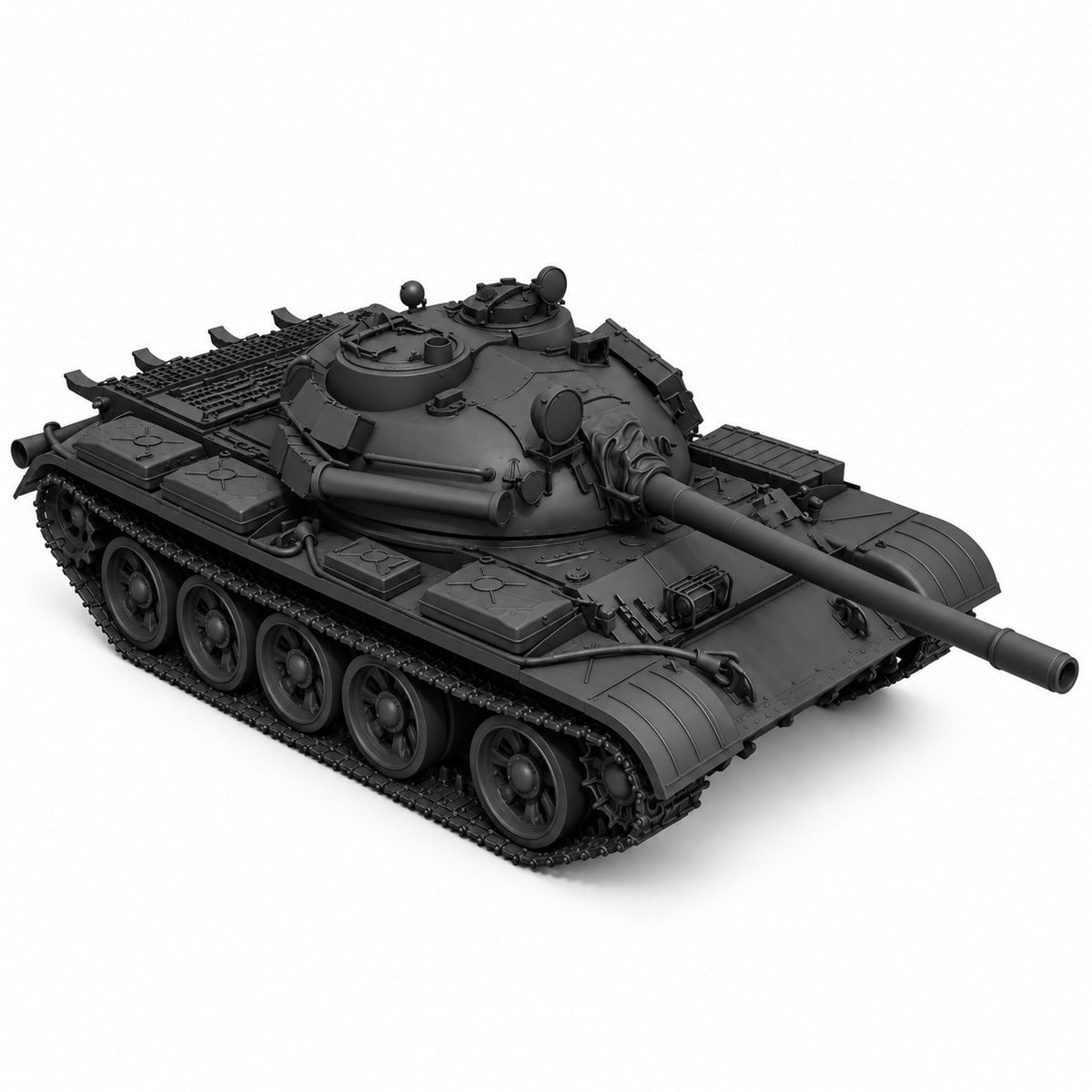 SSMODEL 1/72 1/144 T-55A (ZTS) East Germany and Czhechoslovak tank MODEL TSS0377 — detail view 3