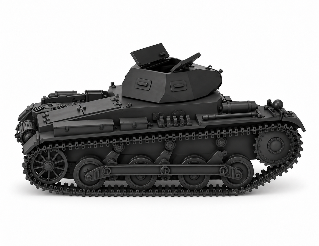 SSMODEL 1/72 1/144 Panzer II Ausf.A Sd.Kfz.121 Germany Tank MODEL kit TSS1160