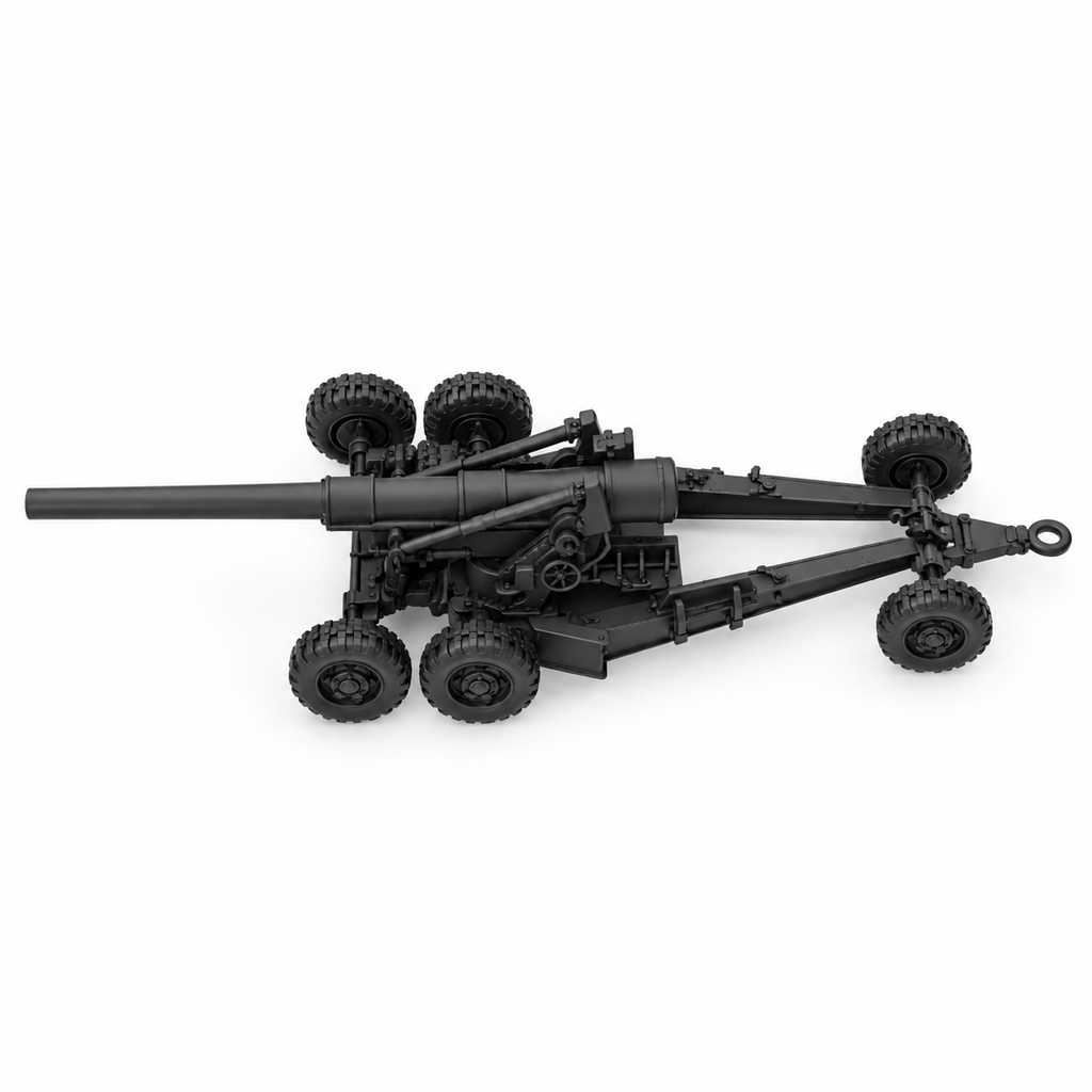 SSMODEL 1/72 1/144 Multi Scale 155mm Gun M1 Long Tom USA Resin MODEL KIT TSS0789