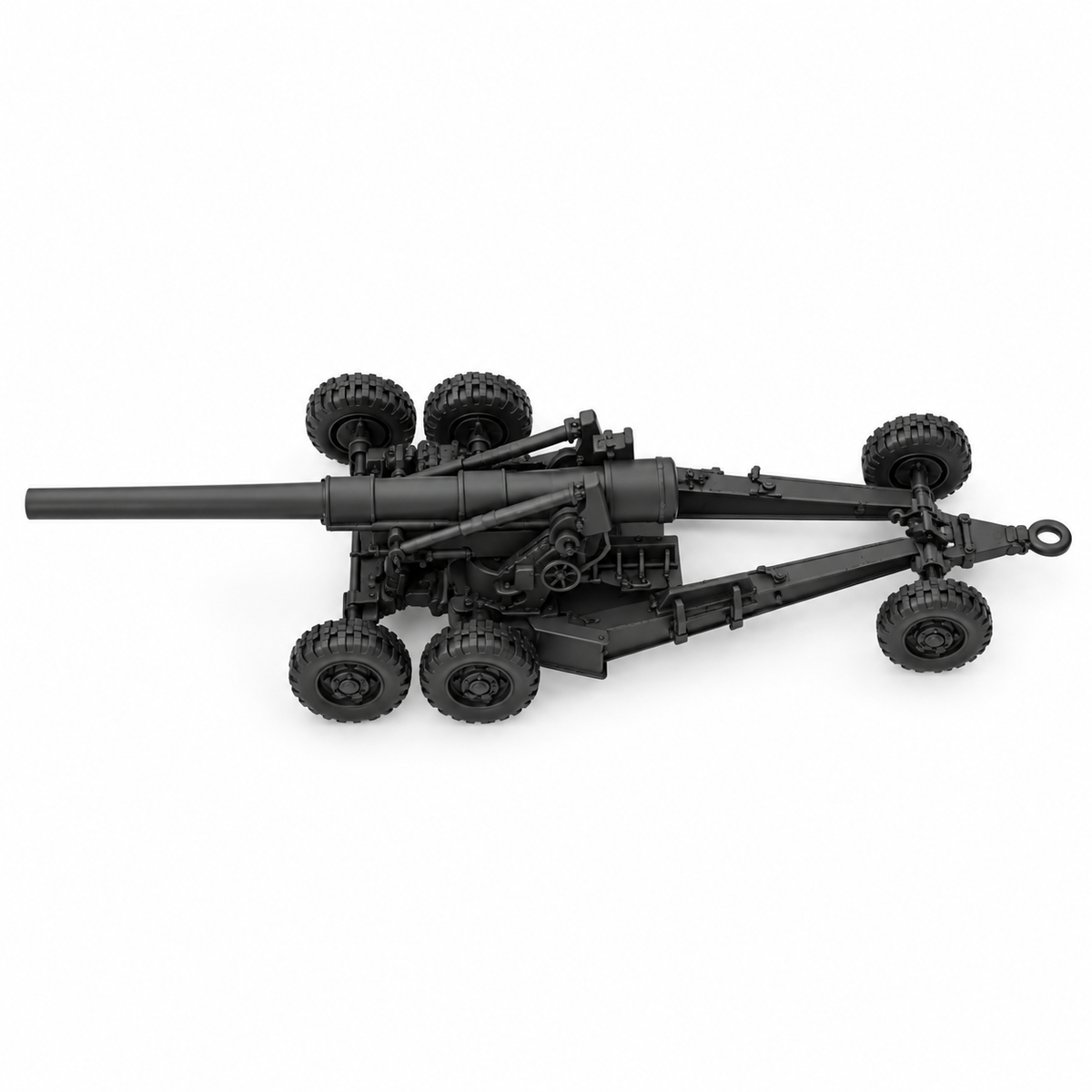 SSMODEL 1/72 1/144 Multi Scale 155mm Gun M1 Long Tom USA Resin MODEL KIT TSS0789 — detail view 4