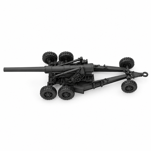 SSMODEL 1/72 1/144 Multi Scale 155mm Gun M1 Long Tom USA Resin MODEL KIT TSS0789
