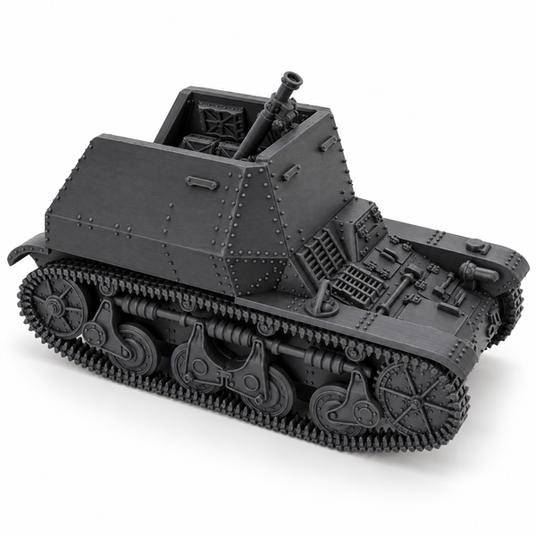 SSMODEL 1/72 1/144 8cm Schwerer Granatwerfer 34 AMR-35f Resin MODEL KIT TSS0748