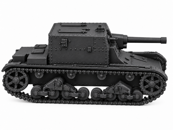 SSMODEL 1/72 1/144 Multi Scale AT-1 tank Resin Model Kit TSS0081