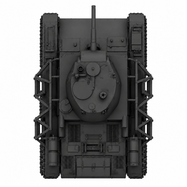 SSMODEL 1/72 1/144 Multi Scale PzKpfw 740r German fictional light Model TSS0051