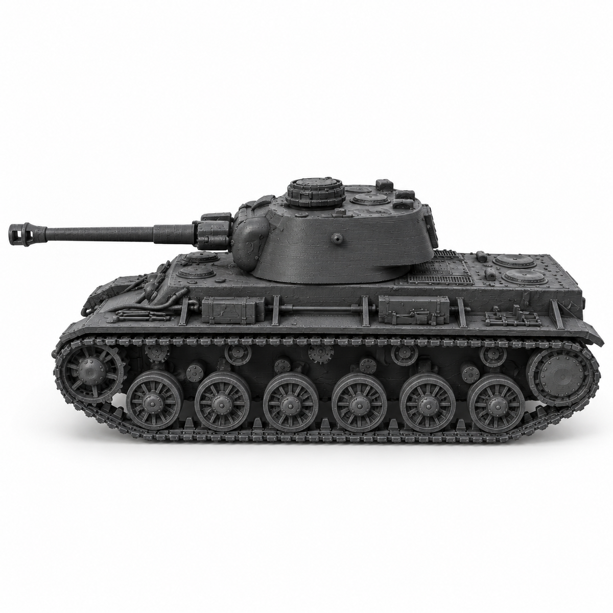 SSMODEL 1/72 1/144 Multi Scale Pz.Kpfw. KW I 756 (r) Tank MODEL kit TSS0106 — detail view 3