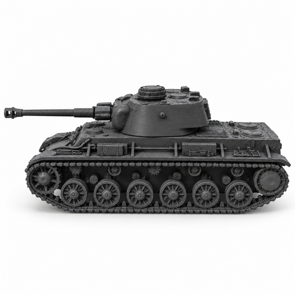 SSMODEL 1/72 1/144 Multi Scale Pz.Kpfw. KW I 756 (r) Tank MODEL kit TSS0106