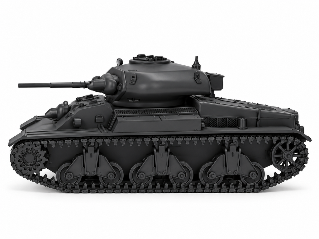 SSMODEL 1/72 1/144 Multi Scale AC1 SENTINEL Tank 2pdr gun Tank MODEL kit TSS0626