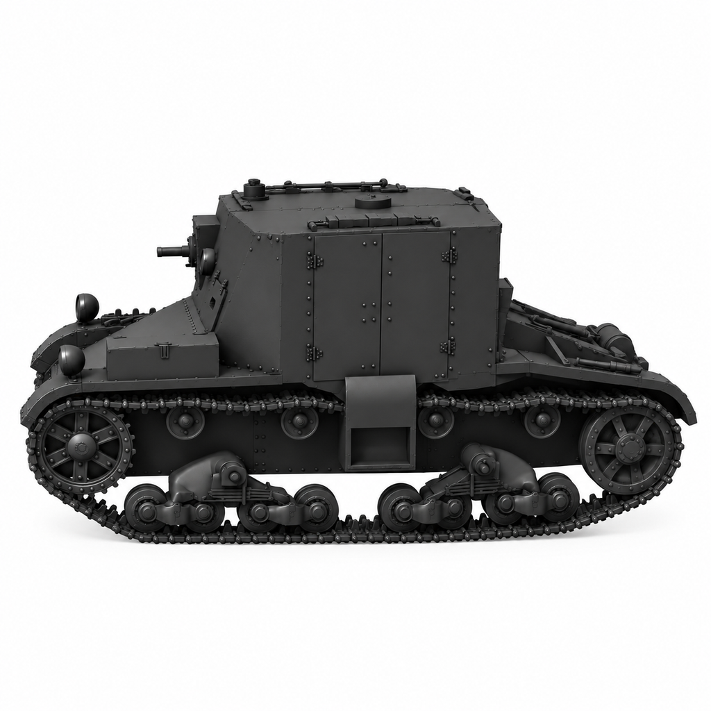 SSMODEL 1/72 1/144 Multi Scale TR4 Soviet experimental WWII APC tank Kit TSS0069