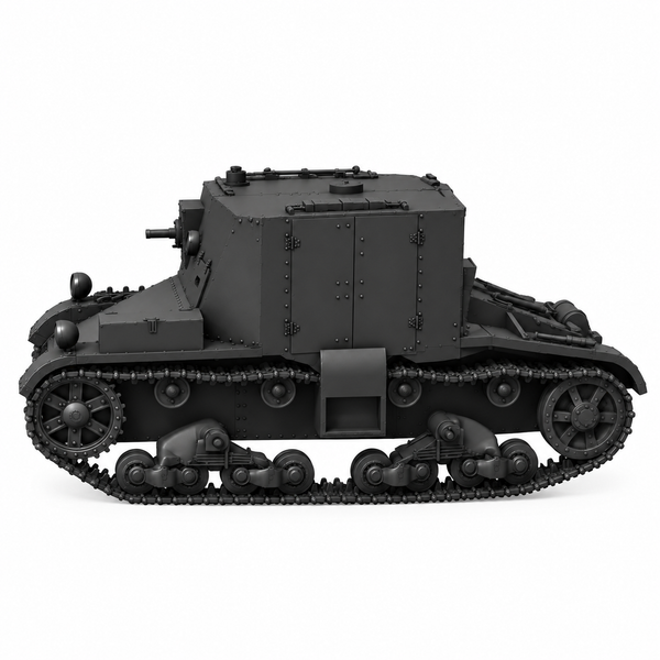 SSMODEL 1/72 1/144 Multi Scale TR4 Soviet experimental WWII APC tank Kit TSS0069