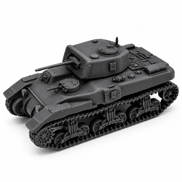 SSMODEL 1/72 1/144 Multi Scale Ram Mk.I 2pounder Canada Tank Model Kit TSS0917