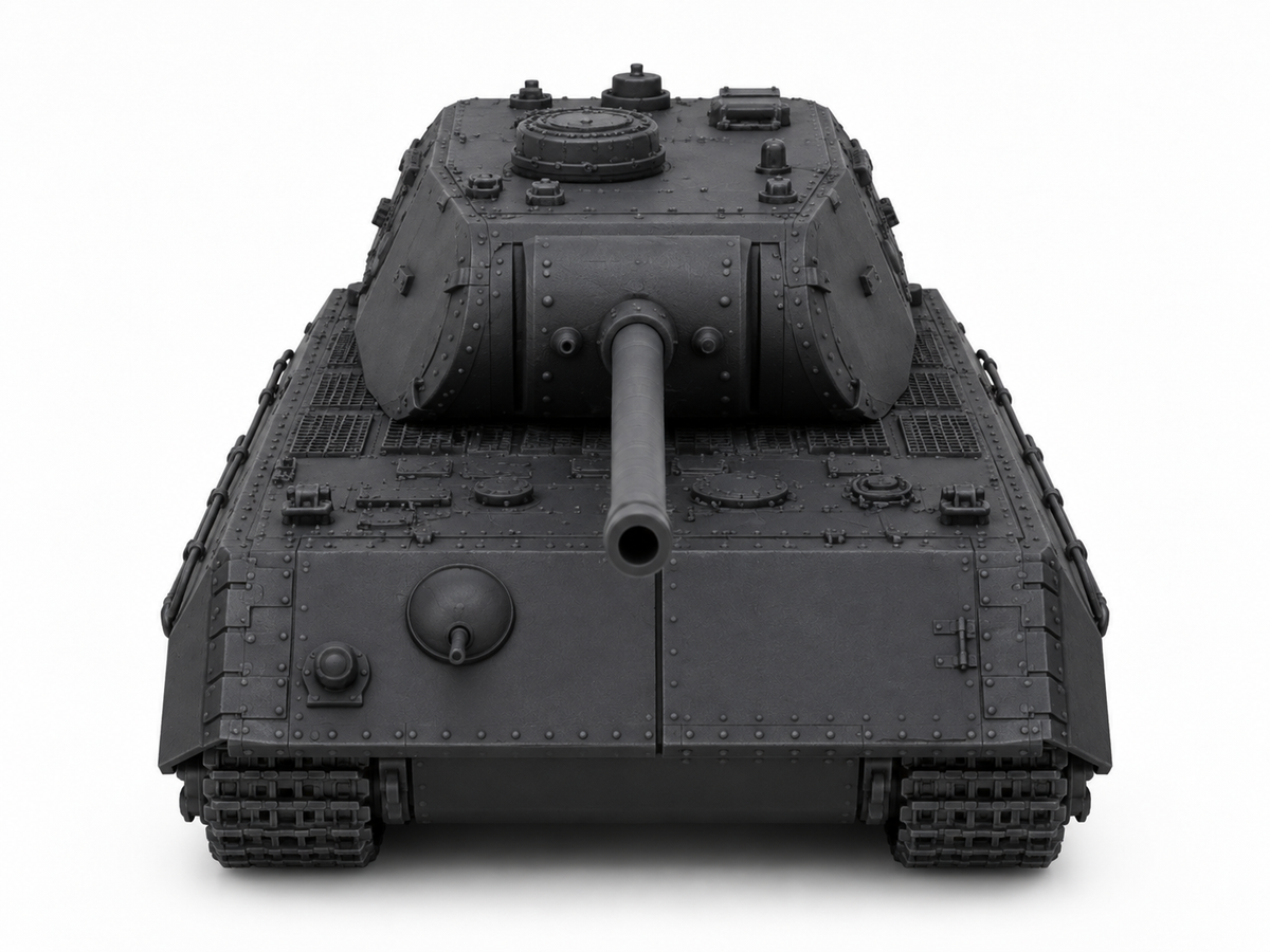 SSMODEL 1/72 1/144 K3385 Mauschen German superheavy tank Resin Model Kit TSS0169 — detail view 2
