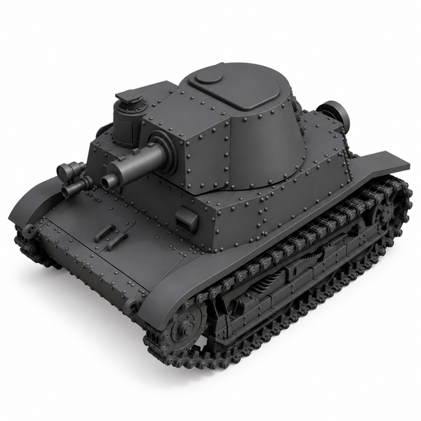 SSMODEL 1/72 1/144 Multi Scale TKW Tank Resin  MODEL kit TSS0303
