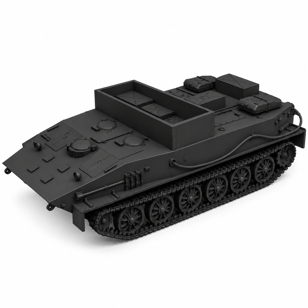 SSMODEL 1/72 1/144 Multi Scale WPT-76 Polish Coldwar ARV Tank MODEL kit TSS0383