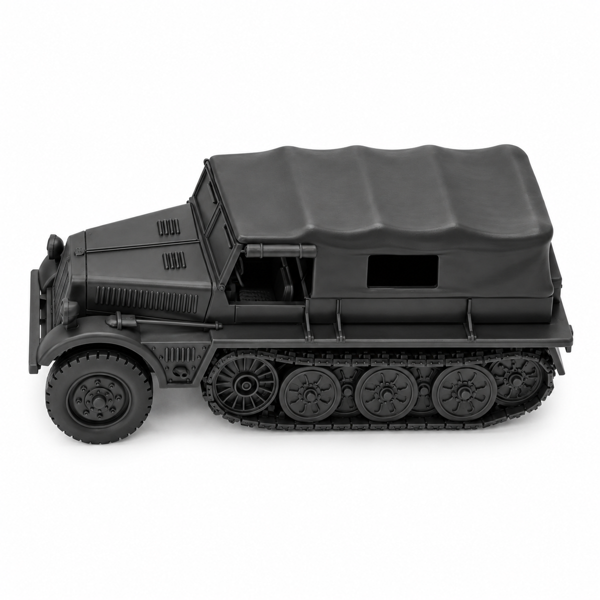 SSMODEL 1/72 1/144 Sd.Kfz.10/2 Demag with 21cm Nebelwerfer Resin MODEL TSS1521 — detail view 5
