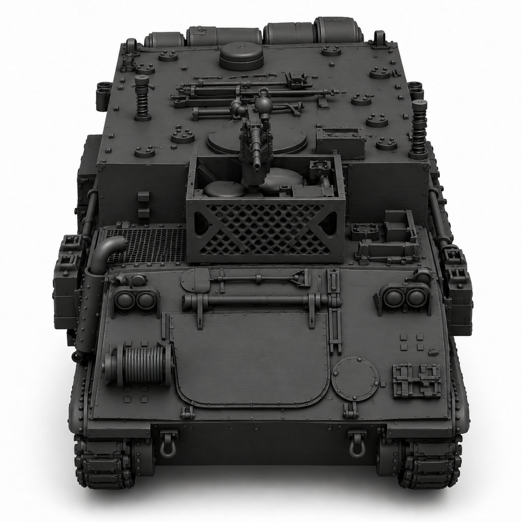 SSMODEL1/72 1/144 Multi Scale M577 Mugaf Vehicle Tank Resin MODEL KIT TSS0244