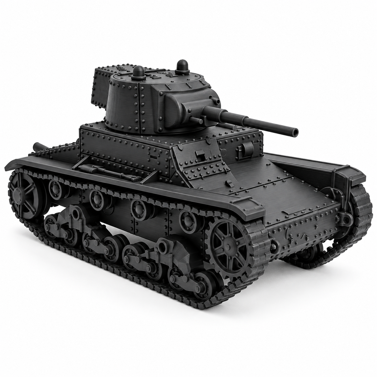 SSMODEL1/72 1/144 Multi Scale WWII UK Mk.E Type A Six-tonner Resin Model TSS1006 — detail view 7
