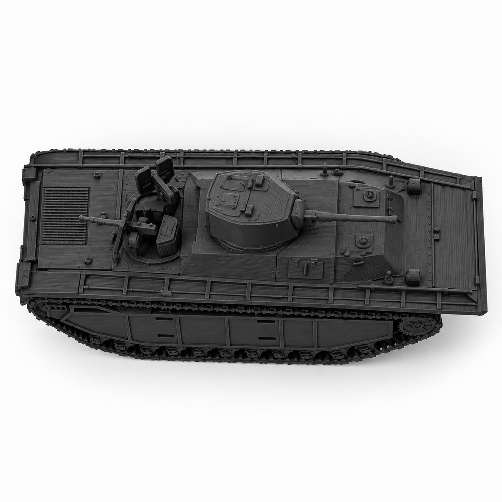 SSMODEL 1/72 1/144 Multi-Scale LVT(A)-1 Amtrack Amphibious US WW2 Model TSS0865