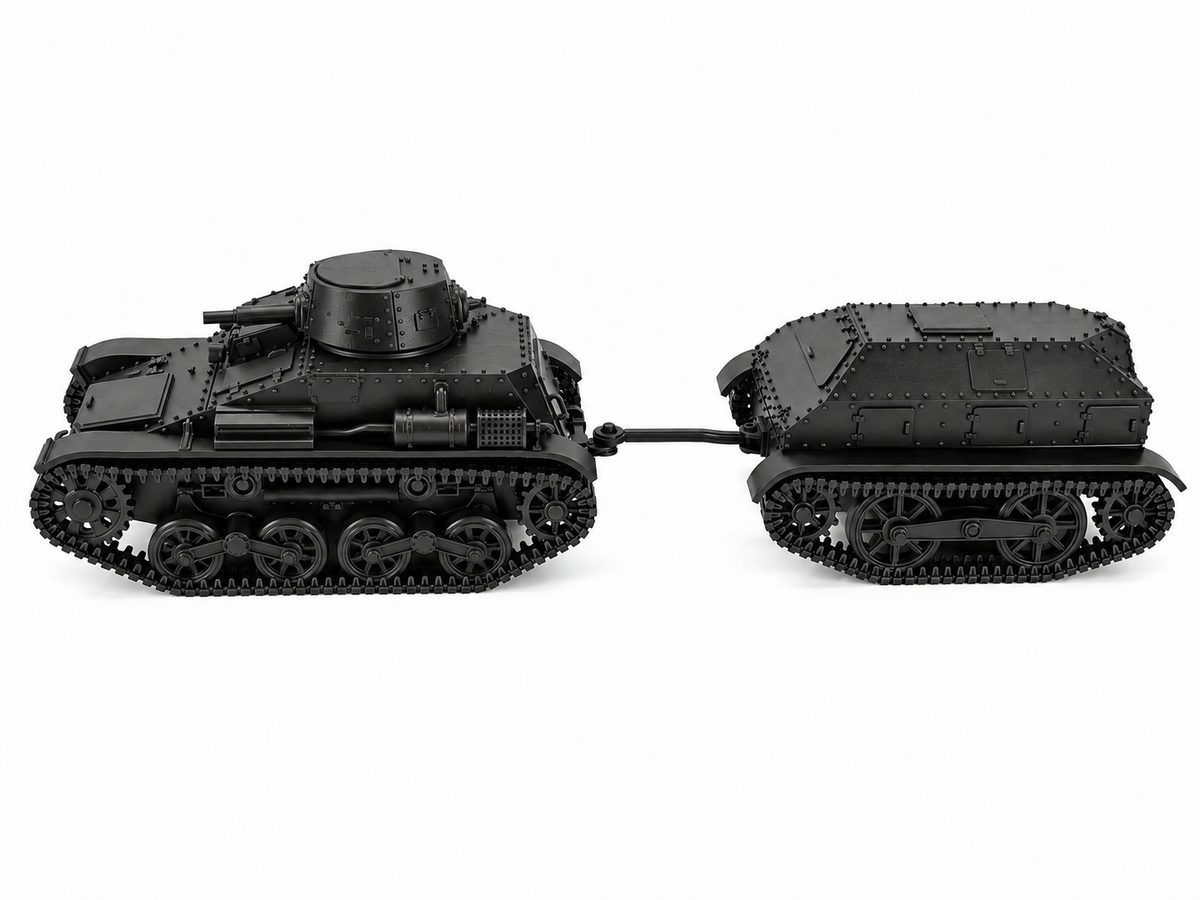 SSMODEL 1/72 1/144 Multi Scale Type 94 (early) Trailer Tank MODEL TSS1385 — detail view 12
