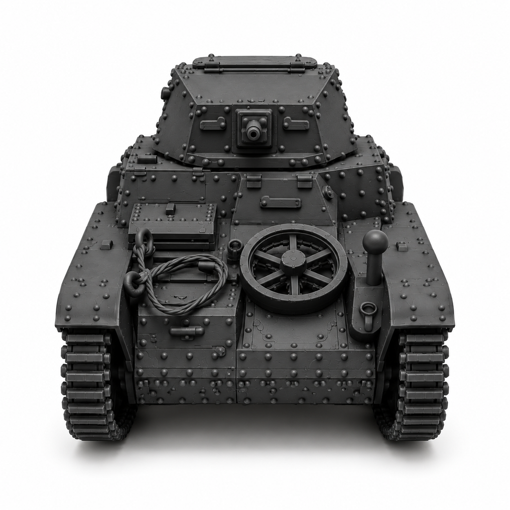 SSMODEL 1/72 1/144 Renault AMR-33 Renault VM France Tank Resin Model Kit TSS0920
