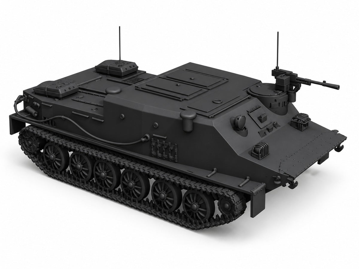 SSMODEL 1/72 1/144 Multi Scale BTR50PK Soviet coldwar APC tank Model Kit TSS0289 — detail view 5