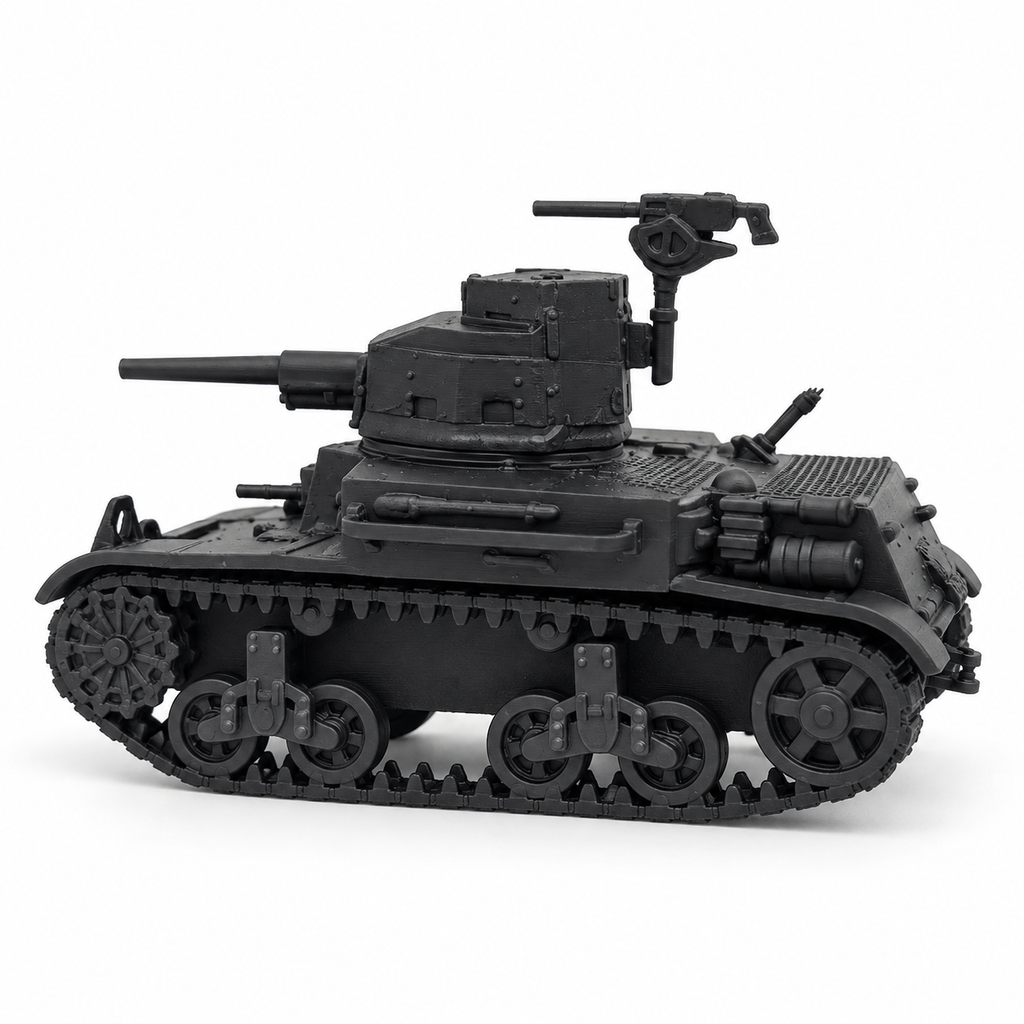 SSMODEL 1/72 1/144 Multi-Scale M3A1 US Light Tank WWII Resin Model Kit TSS1288