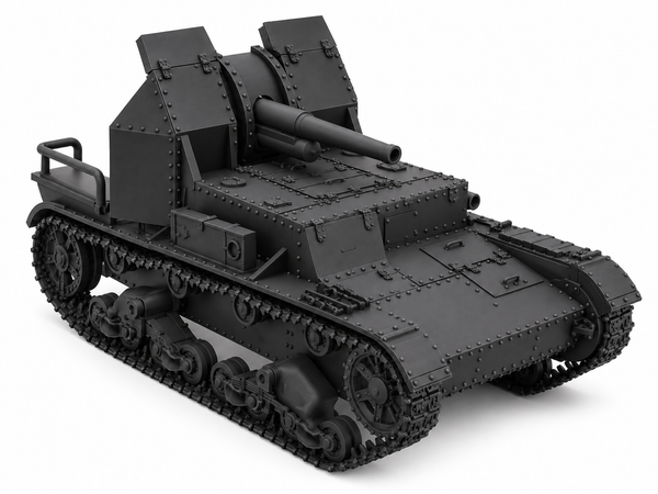 SSMODEL 1/72 1/144 Multi Scale SU-5 tank Resin Model Kit TSS0080
