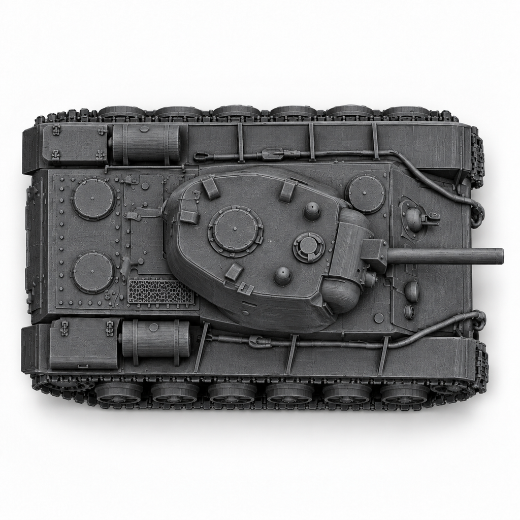 SSMODEL 1/72 1/144 Multi Scale KV-8 Soviet Flamethrower Tank  MODEL TSS0130