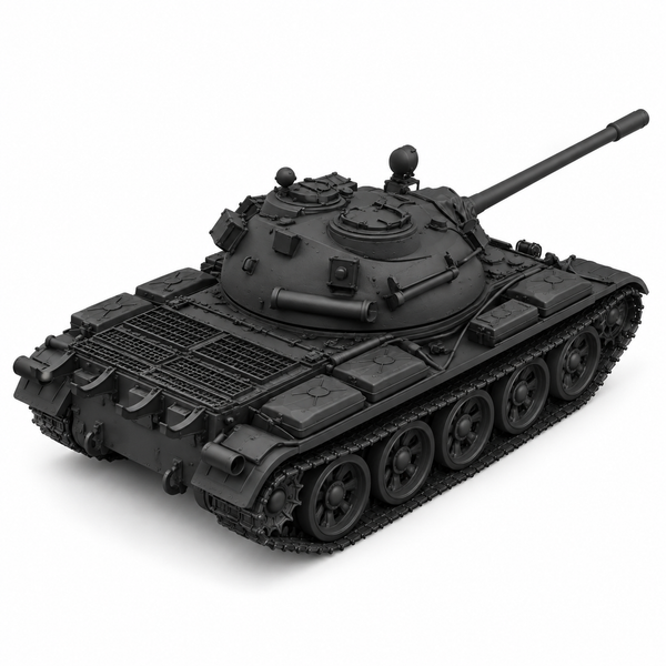 SSMODEL 1/72 1/144 T-55A (ZTS) East Germany and Czhechoslovak tank MODEL TSS0377