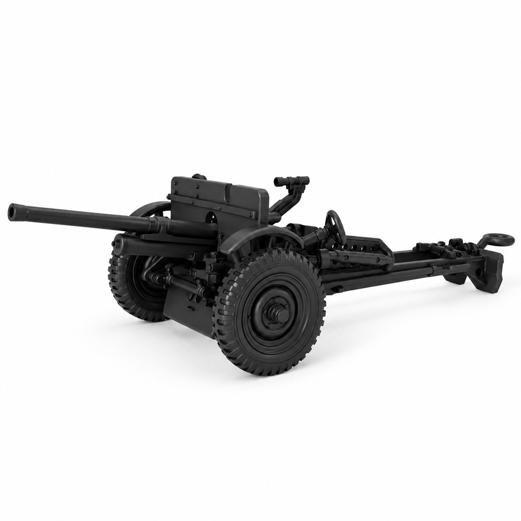 SSMODEL 1/72 1/144 Multi Scale Cannon 37mm M3A1 AT Resin MODEL KIT TSS1415