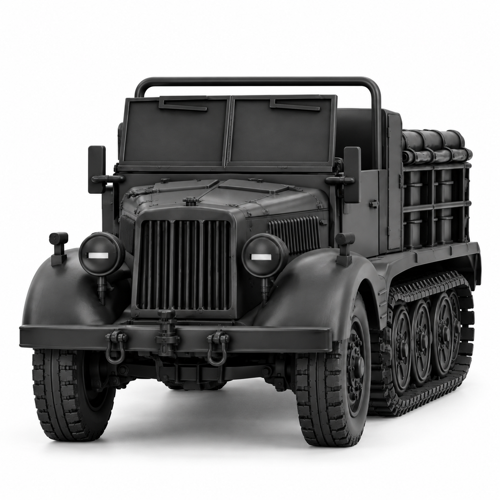 SSMODEL 1/72 1/144 Multi Scale Sd.Kfz.11/3 Resin Model Kit TSS0927