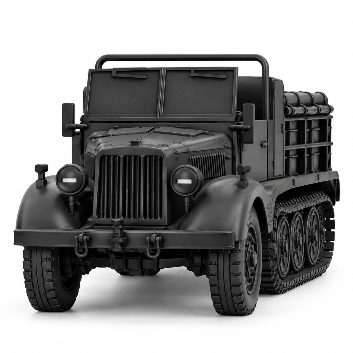 SSMODEL 1/72 1/144 Multi Scale Sd.Kfz.11/3 Resin Model Kit TSS0927 — detail view 2