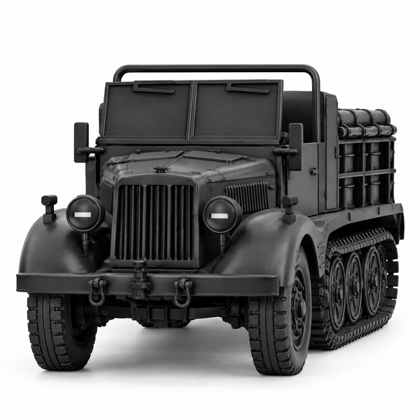 SSMODEL 1/72 1/144 Multi Scale Sd.Kfz.11/3 Resin Model Kit TSS0927