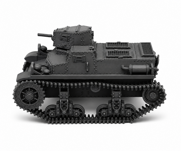 SSMODEL 1/72 1/144 Multi Scale Marmon Herrington CTLS-4TAС Tank MODEL TSS0676
