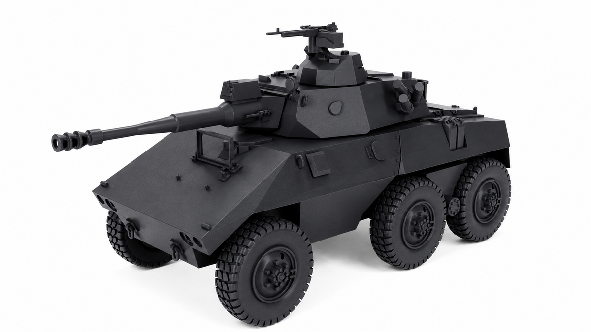 SSMODEL 1/72 1/144 Multi Scale EE-9 Cascavel Brazil Tank Resin MODEL TSS0653 — detail view 16