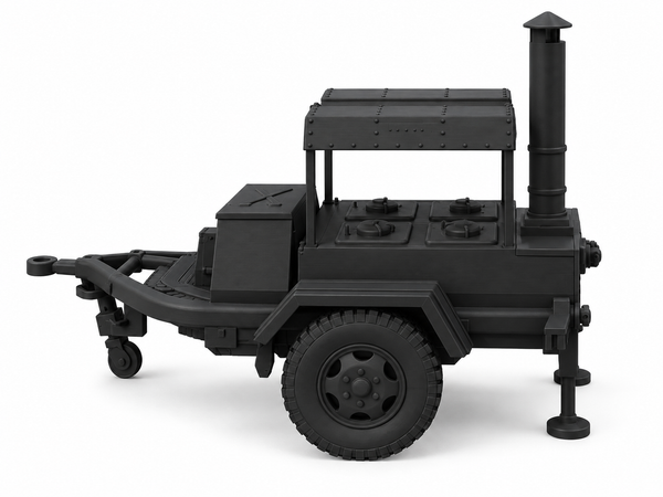 SSMODEL 1/72 1/144 KP130 Soviet Russian field kitchen Resin Model Kit TSS0287