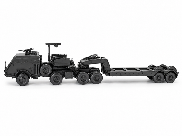 SSMODEL 1/72 1/144 M25 M26 Tank Transporter M15 Trailer Resin Model Kit TSS1299