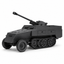 SSMODEL 1/72 1/144 Multi Scale Sd.Kfz.250 with 5cm PaK38 Resin Model Kit TSS0932